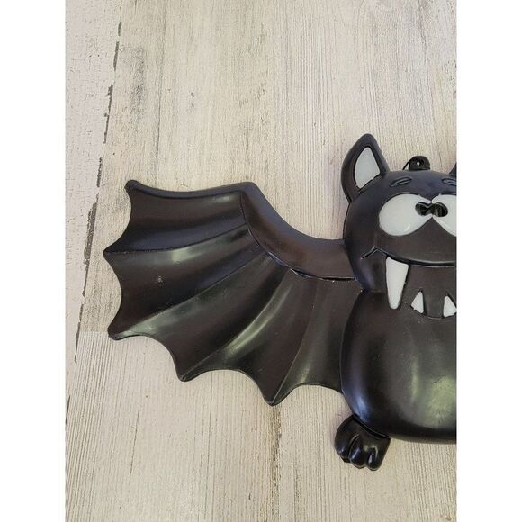 Vintage spearhead 1994 light up hanging bat Halloween home decor - Picture 3 of 11